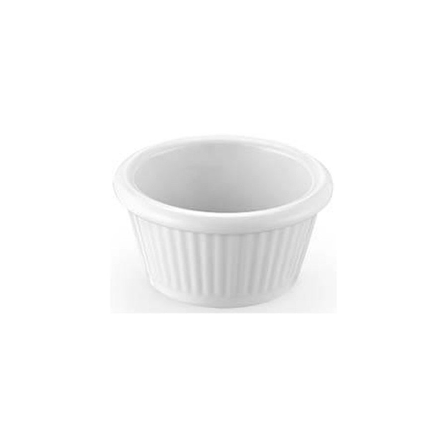 Ramekin Melamin Sosluk Beyaz 7x4 cm Beyaz