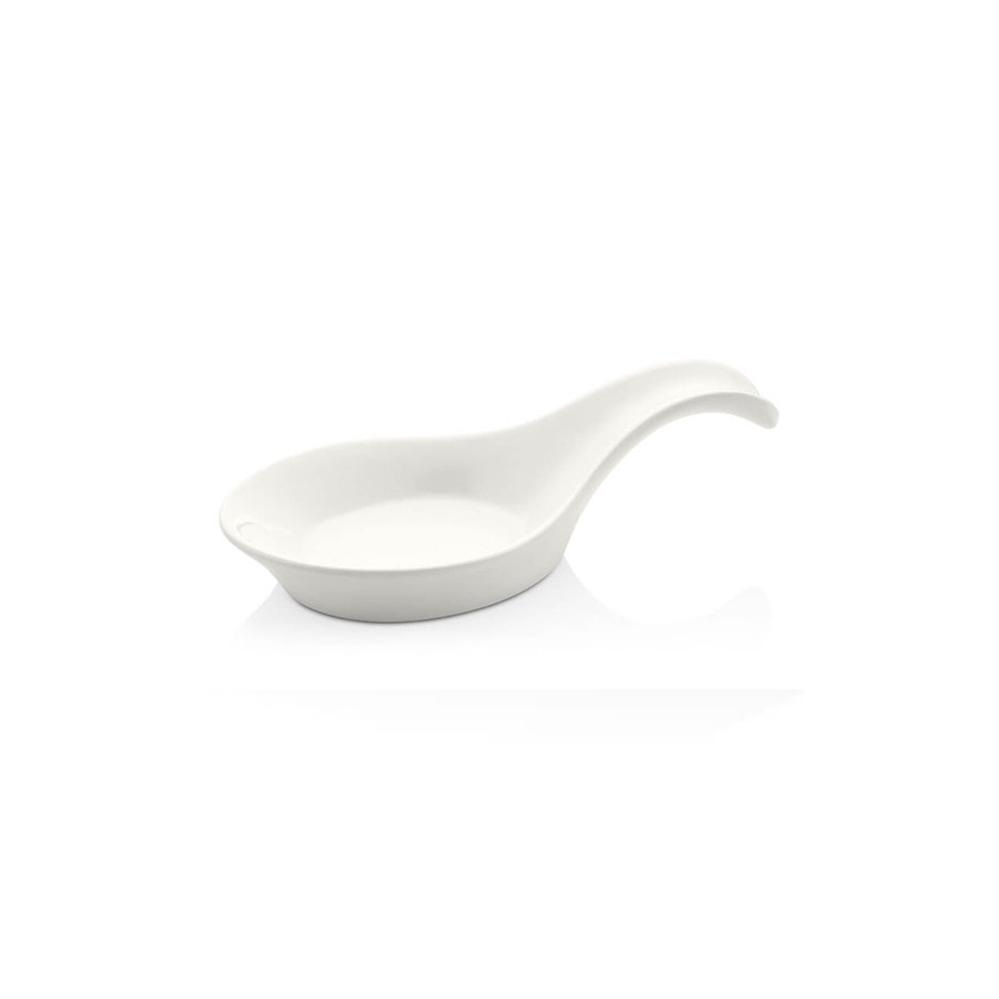 Sunum Kaşık Melamin Ramekin Q19x9,5 cm Beyaz