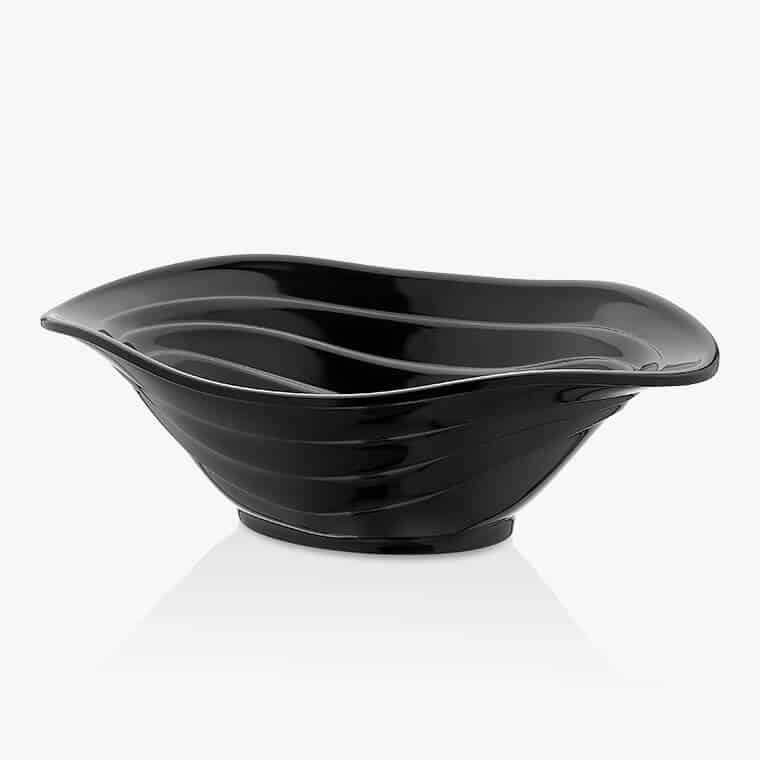 Gastro Butik Düet Kase Siyah 33*23 Cm 