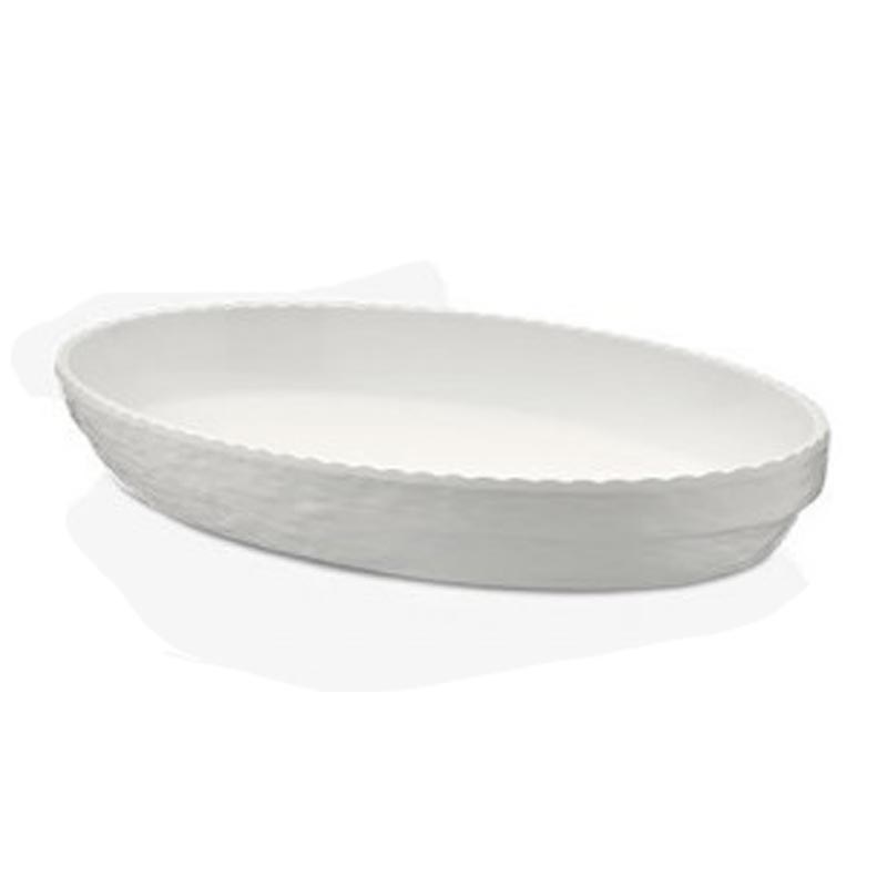 Oval Servis 40*25cm Beyaz 