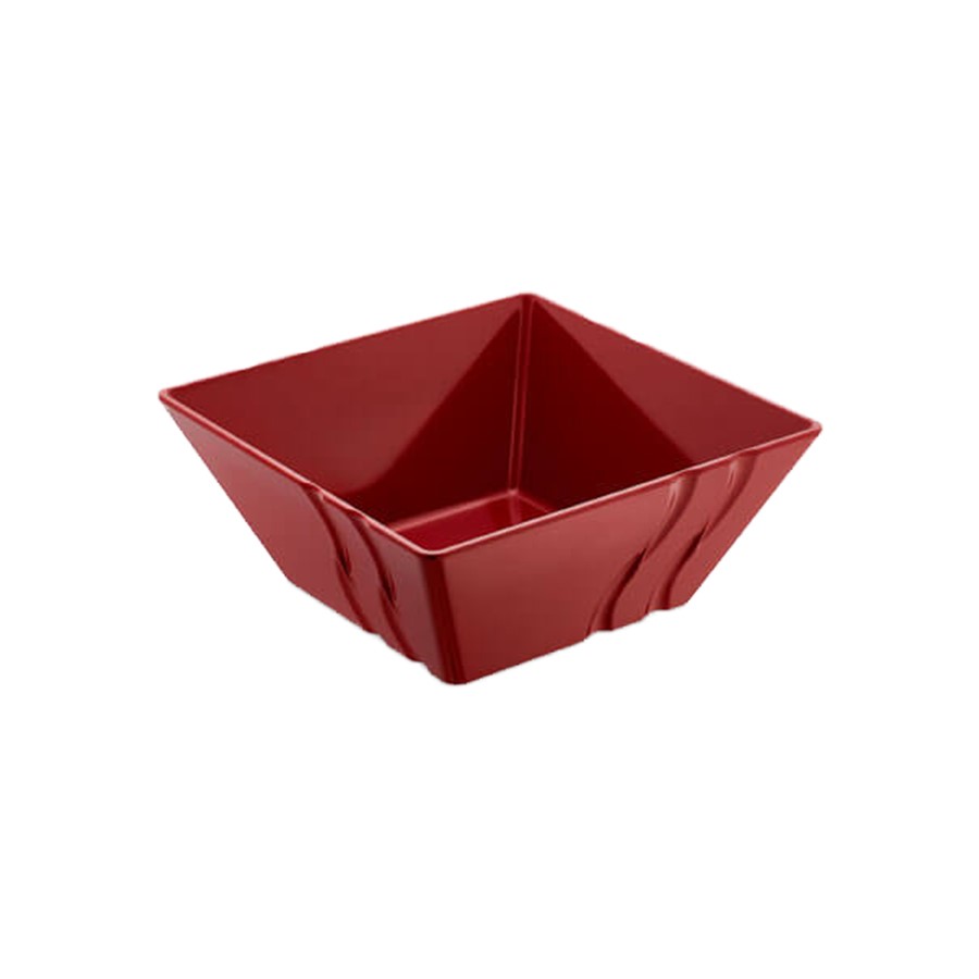 Luxor Melamin Kase 13,8x13,8 cm Kırmızı Kırmızı