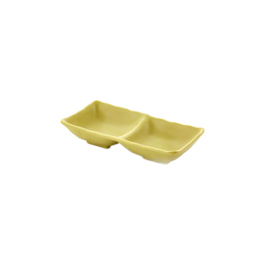 Çiftli Ramekin Fıstık Yeşili 17,5*8,7 H:3,4 Cm 