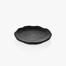 Terra Black Norma Plate-Tabak Q28 H:3,5