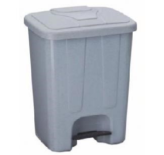 Köşeli Pedallı Çöp 25 Lt 