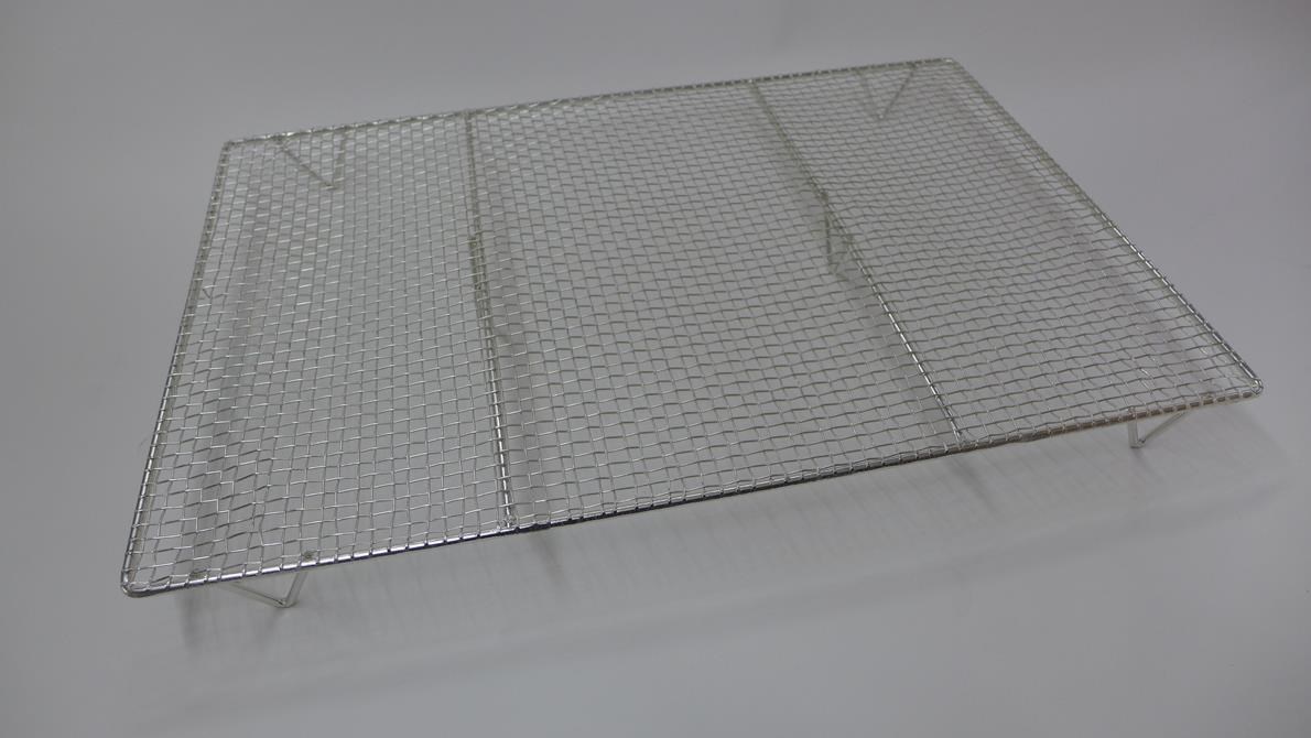 Paslanmaz Glaso Teli 37x53 cm Metalik