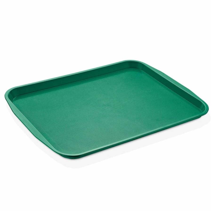 Servis Tepsisi 32*44 cm Yeşil-Sarı 