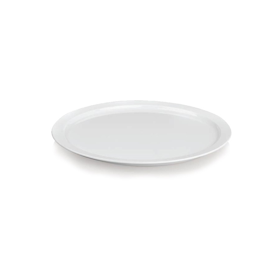 Polikarbon Pizza Tabağı 32 cm Beyaz