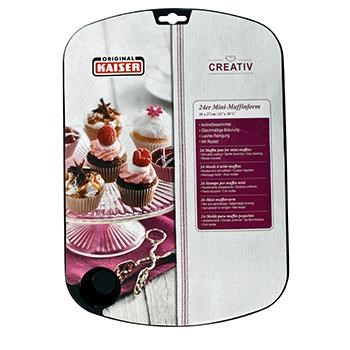 Mini Muffin Kek Kalıbı Teflonlu 24  Lü 