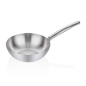 26 cm Multi Metal Çelik Wok Tava Teflonsuz