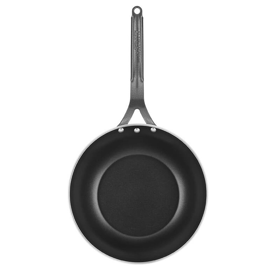 30 cm Lazetti Profesyonel Wok Tava       Siyah