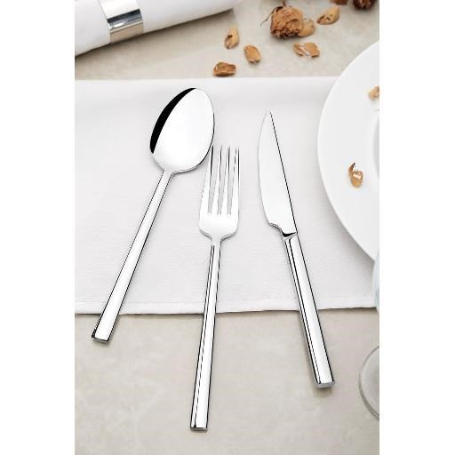 Fethiye Neskafe Kaşık 12'li 304 Krom 3 mm 