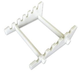 Eğimli İstif Rafı 4 cm Levha 6 Lı 