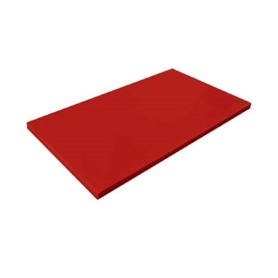 40x60x2 cm Poliüreten Kesim Tahtası  Kırmızı