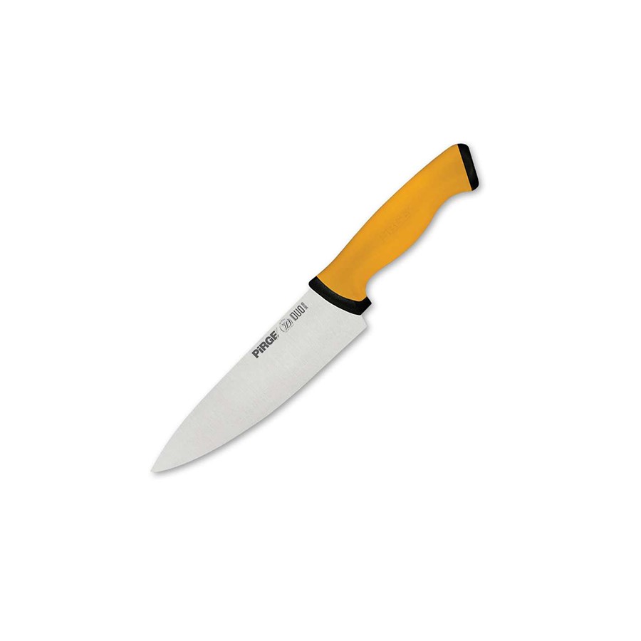 Duo Şef Bıçağı 19 cm Sarı