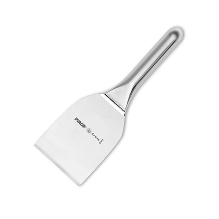 Creme Spatula No. 1 Paslanmaz Sap 11 cm Siyah