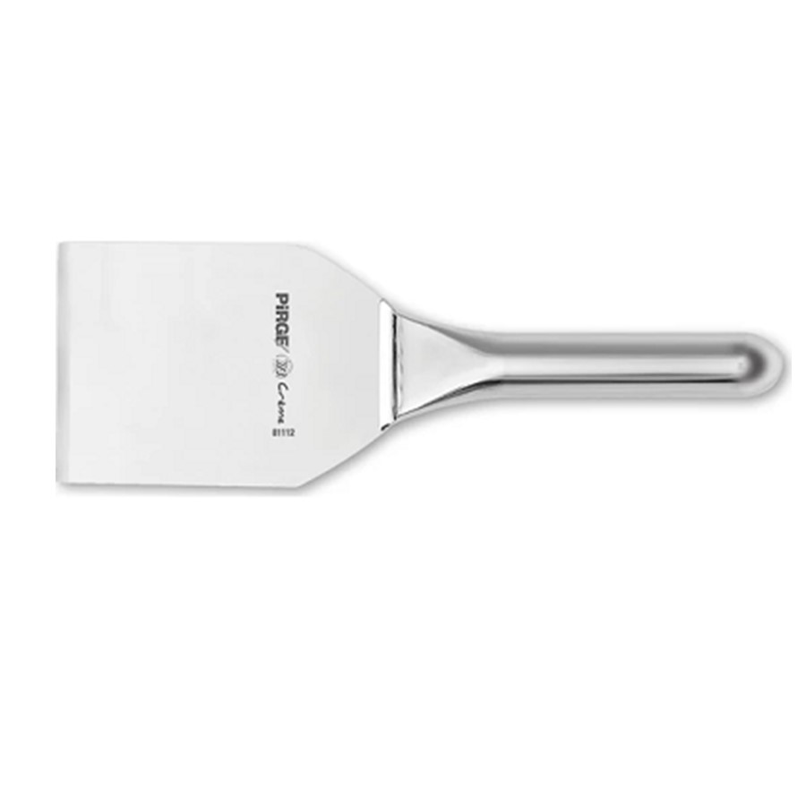 Creme Spatula No. 2 Paslanmaz Sap 11,5 cm Siyah