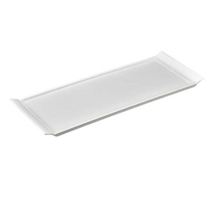 Servis Tabak 14*37 Cm Beyaz