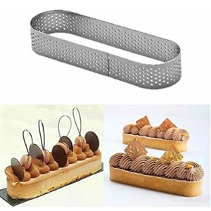 Oval Delikli Tart Kalıbı No:3
