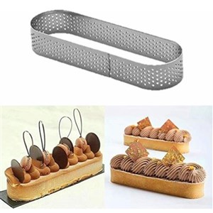 Oval Delikli Tart Kalıbı No:4